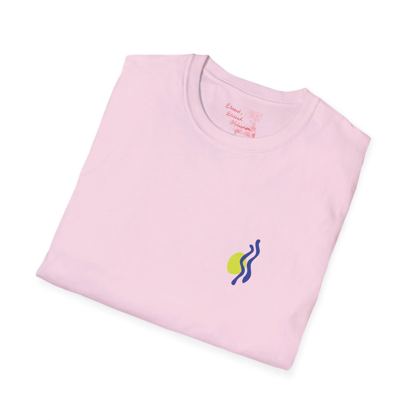 Affirmation for Patience and Divine Timing "Everything in Due Time" Portal - Unisex Softstyle T-Shirt