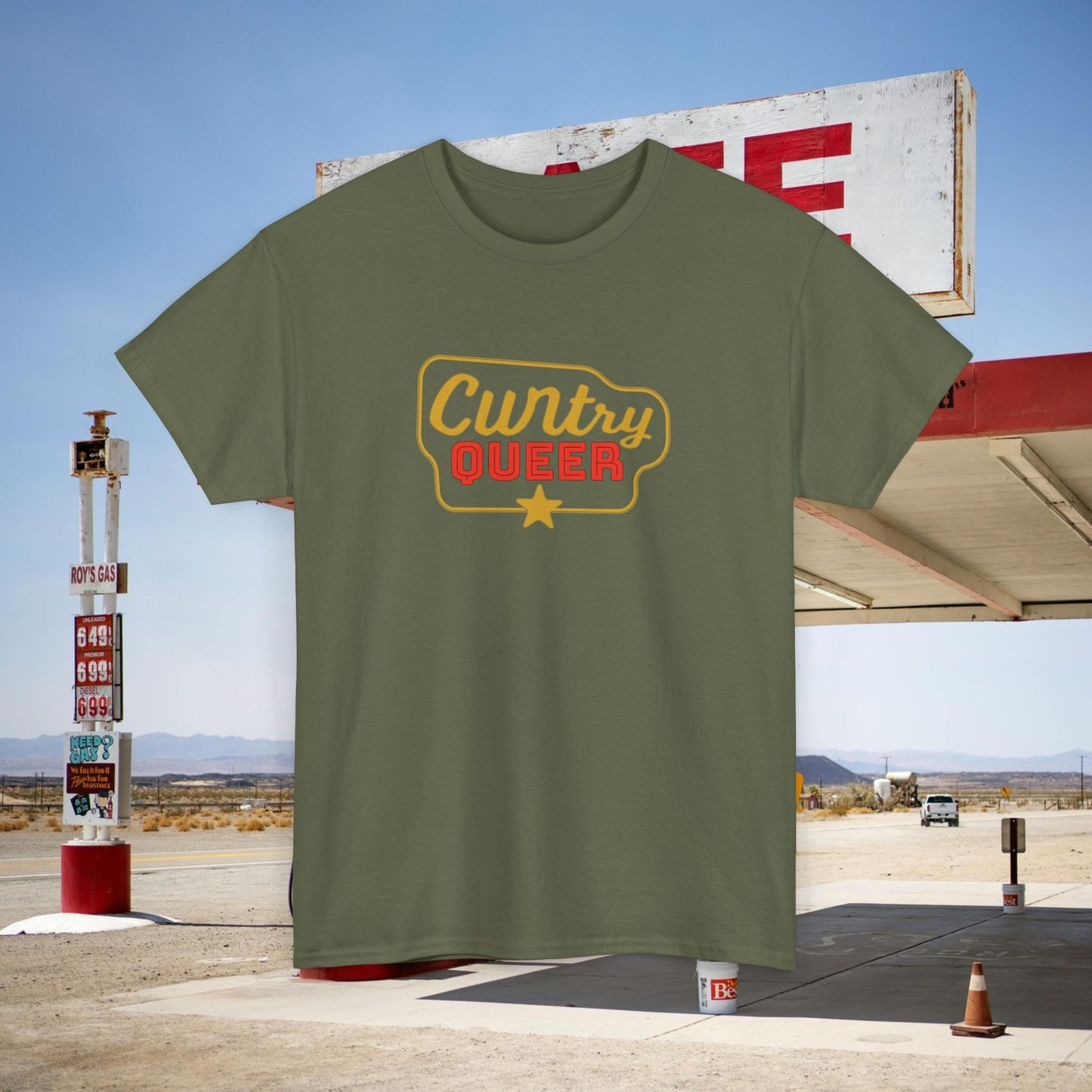 Cuntry Queer Unisex Heavy Cotton Tee