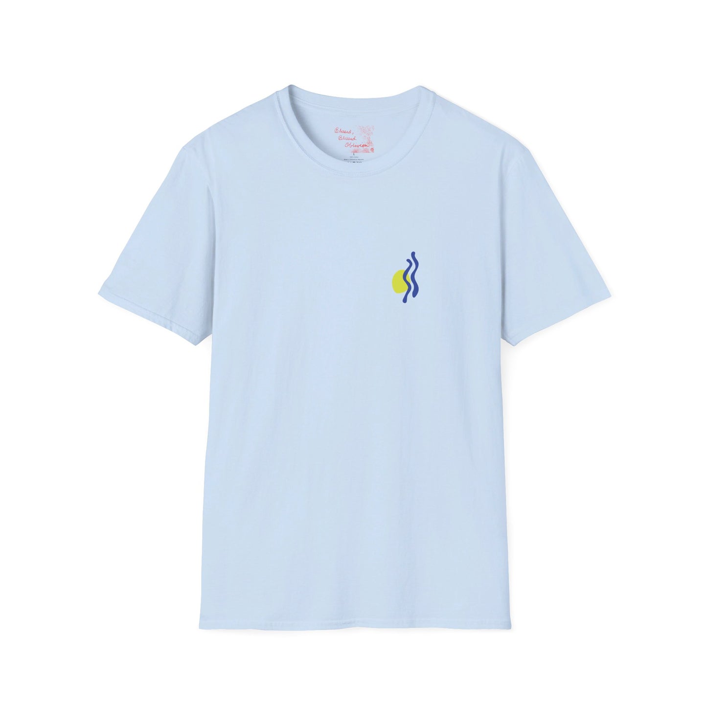 Affirmation for Patience and Divine Timing "Everything in Due Time" Portal - Unisex Softstyle T-Shirt