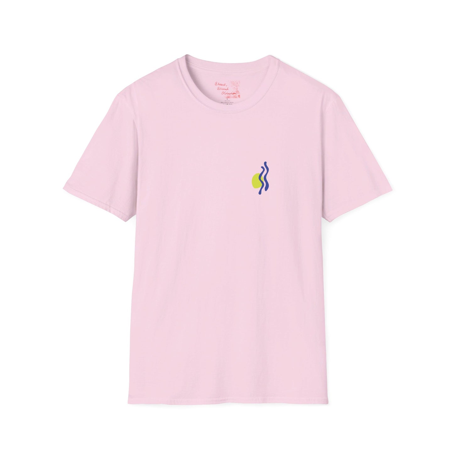 Affirmation for Patience and Divine Timing "Everything in Due Time" Portal - Unisex Softstyle T-Shirt