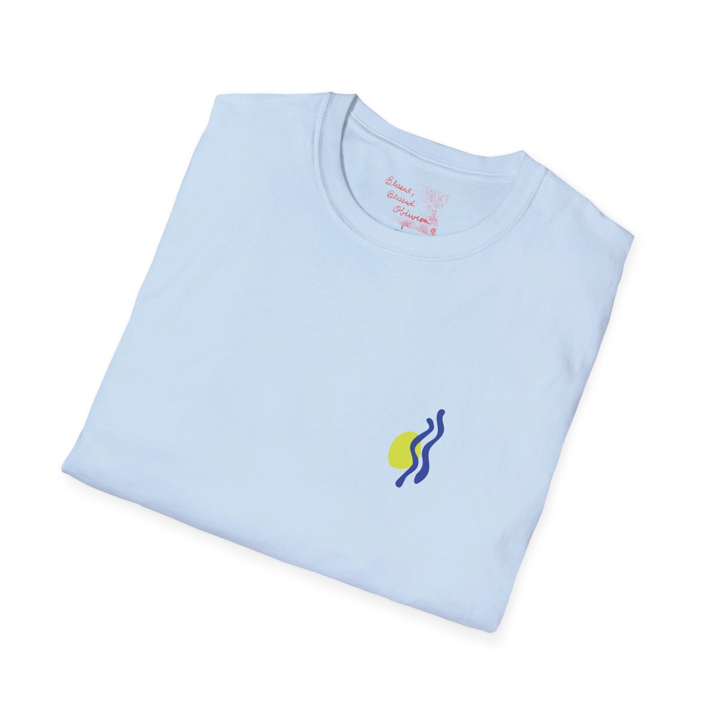 Affirmation for Patience and Divine Timing "Everything in Due Time" Portal - Unisex Softstyle T-Shirt