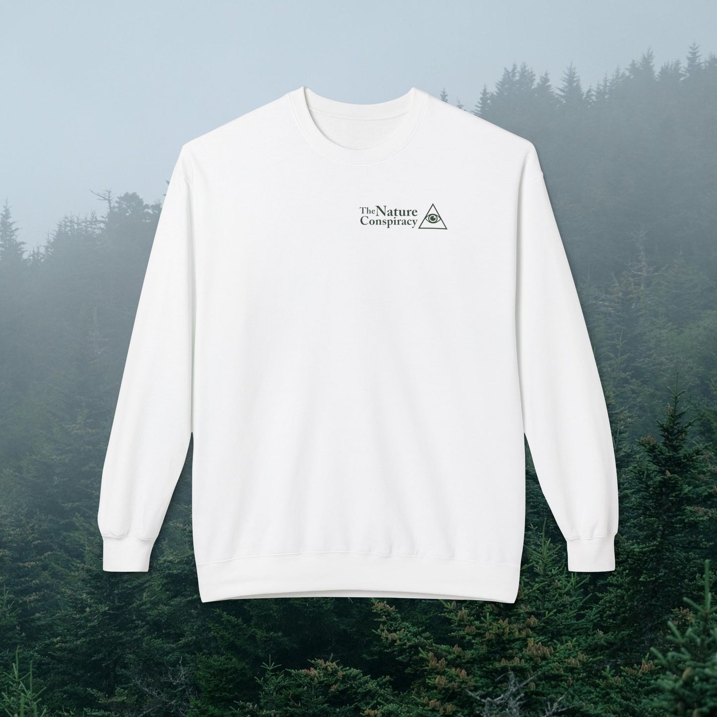 The Woods are Out There, The Nature Conspiracy Crewneck Sweatshirt