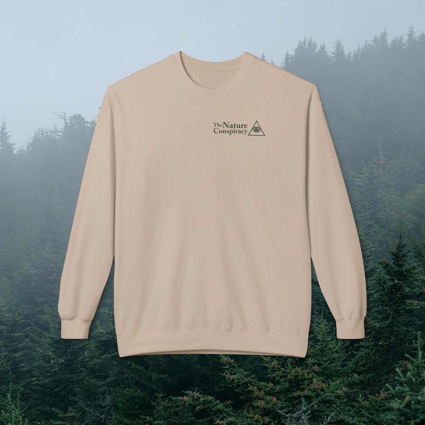 The Woods are Out There, The Nature Conspiracy Crewneck Sweatshirt