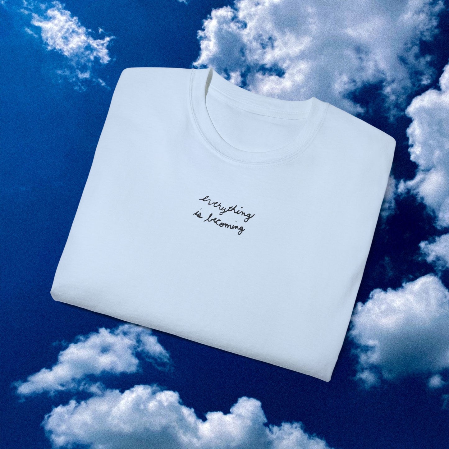 'Everything is Becoming' Art Print T Shirt -Unisex Ultra Cotton Tee