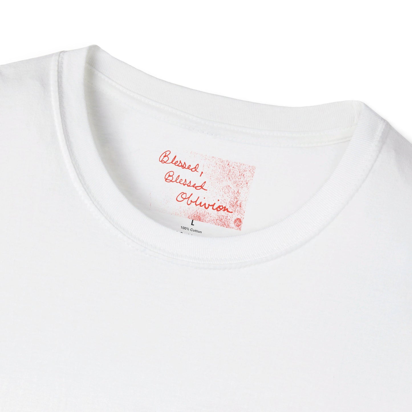 Affirmation for Patience and Divine Timing "Everything in Due Time" Portal - Unisex Softstyle T-Shirt