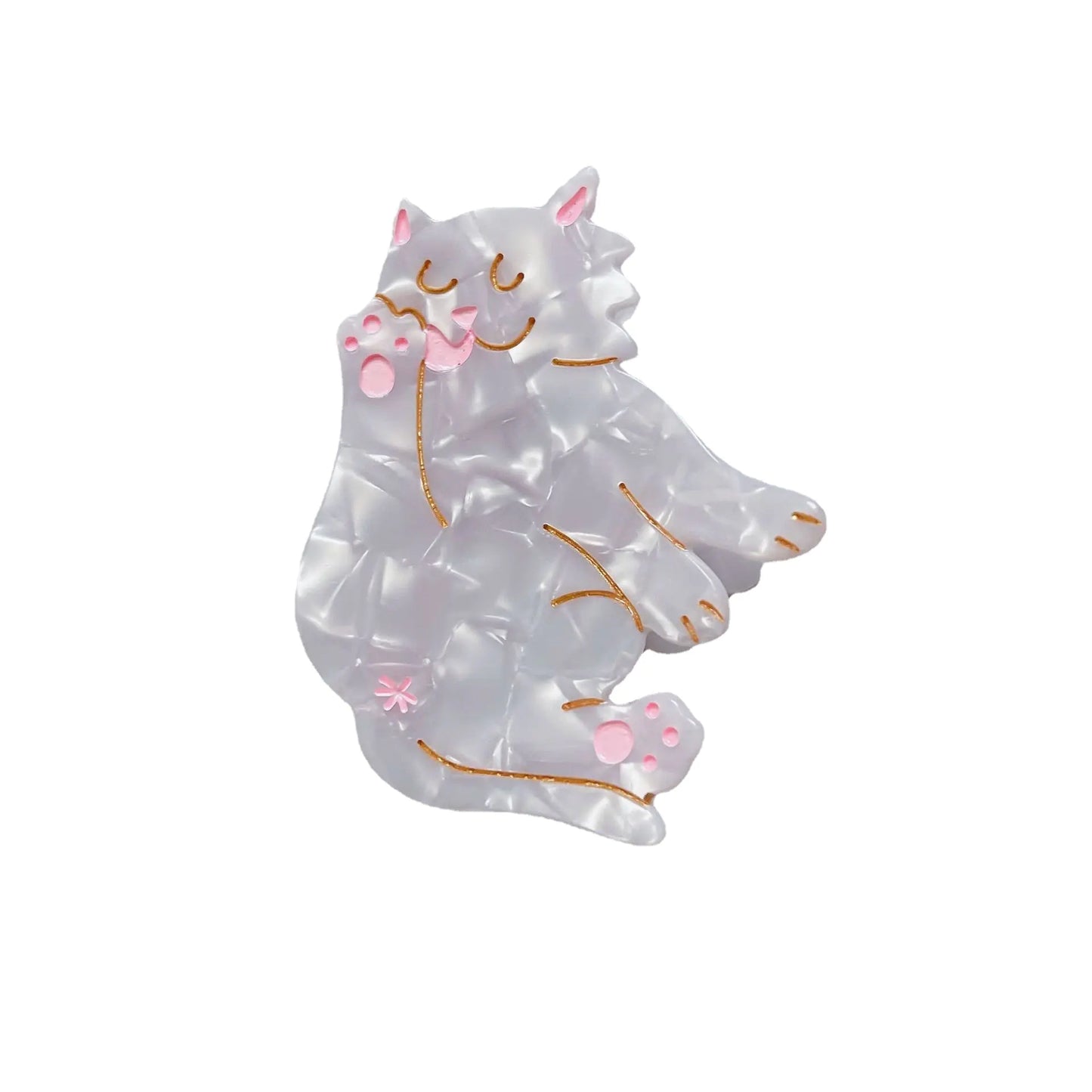 Korean Acetate Corgi Dog Hairpin and Clip Accessories