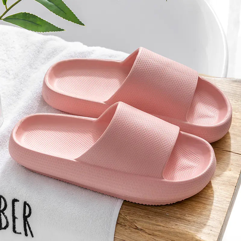 Women's Thick Bottom Anti-Slip Summer Bathroom Slippers