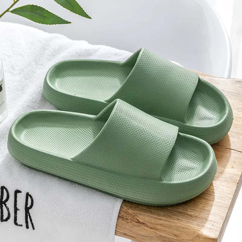 Women's Thick Bottom Anti-Slip Summer Bathroom Slippers