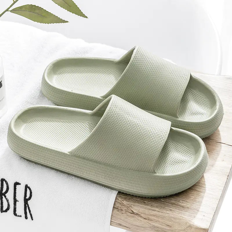 Women's Thick Bottom Anti-Slip Summer Bathroom Slippers