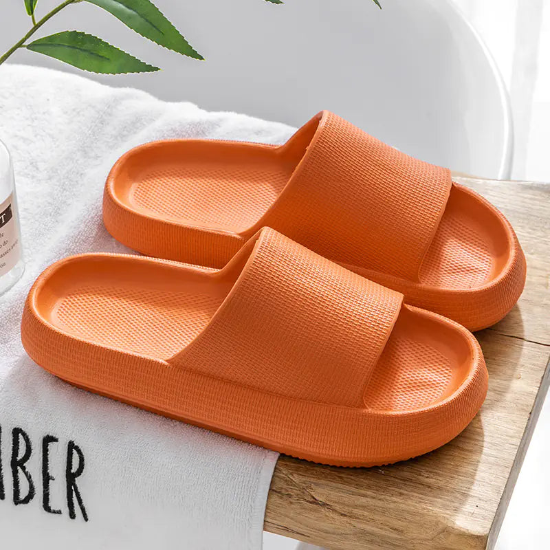 Women's Thick Bottom Anti-Slip Summer Bathroom Slippers