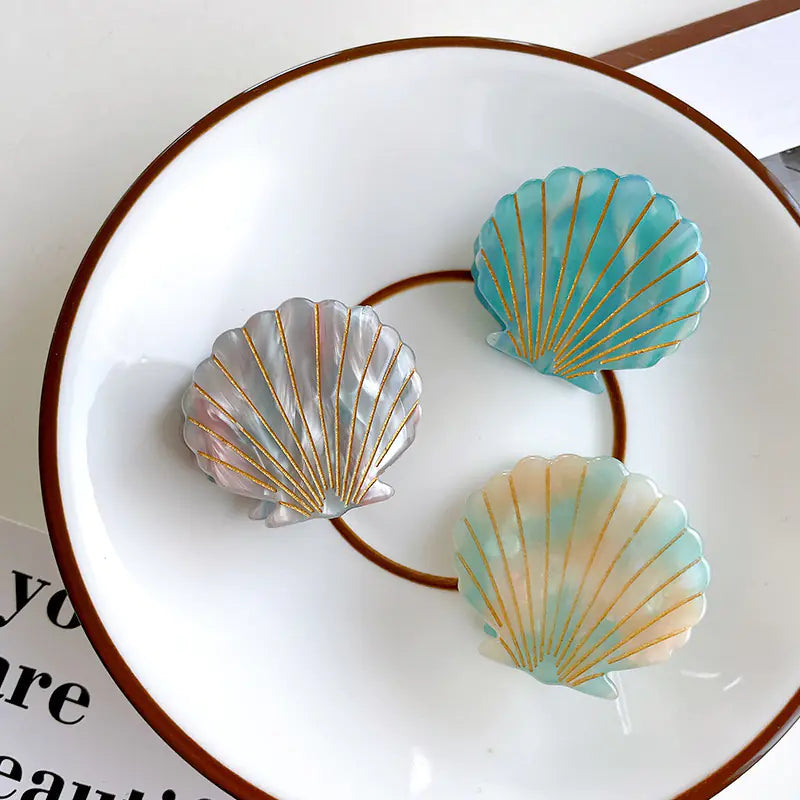 Medium Acetate Shell Hairpin Side Clip Accessories