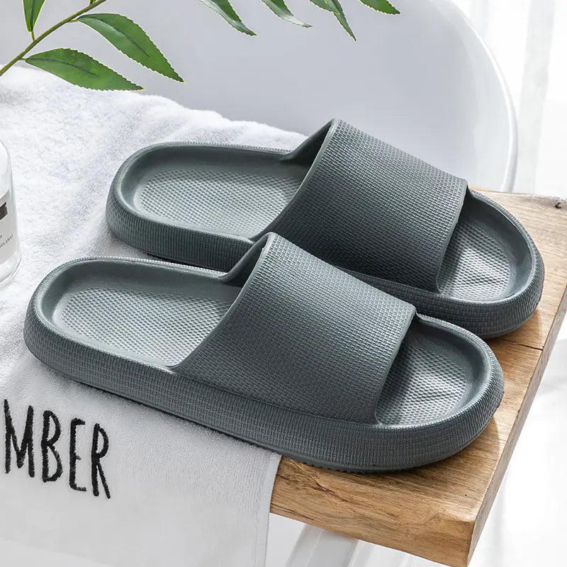 Women's Thick Bottom Anti-Slip Summer Bathroom Slippers