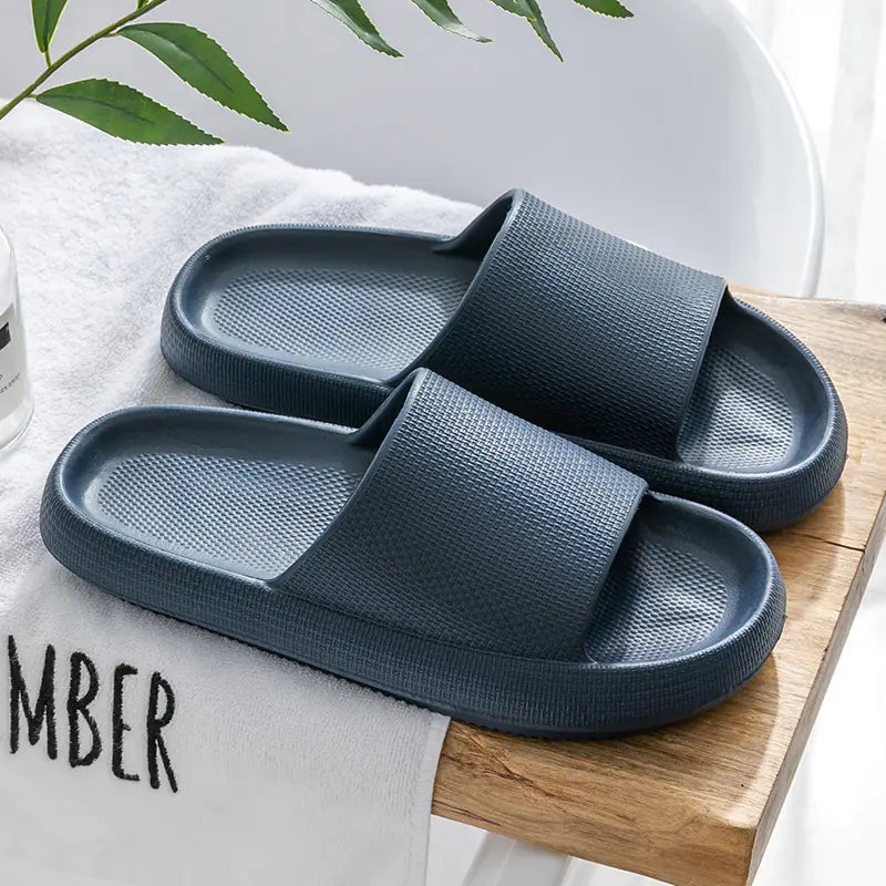 Women's Thick Bottom Anti-Slip Summer Bathroom Slippers