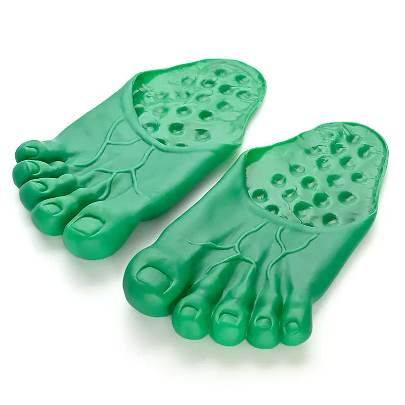 Tricky Spoof Slippers - Fake Barefoot Shoe Design