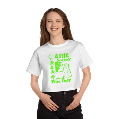 Little Scuzzy Film Fest 2023 Champion Women's Heritage Cropped T-Shirt