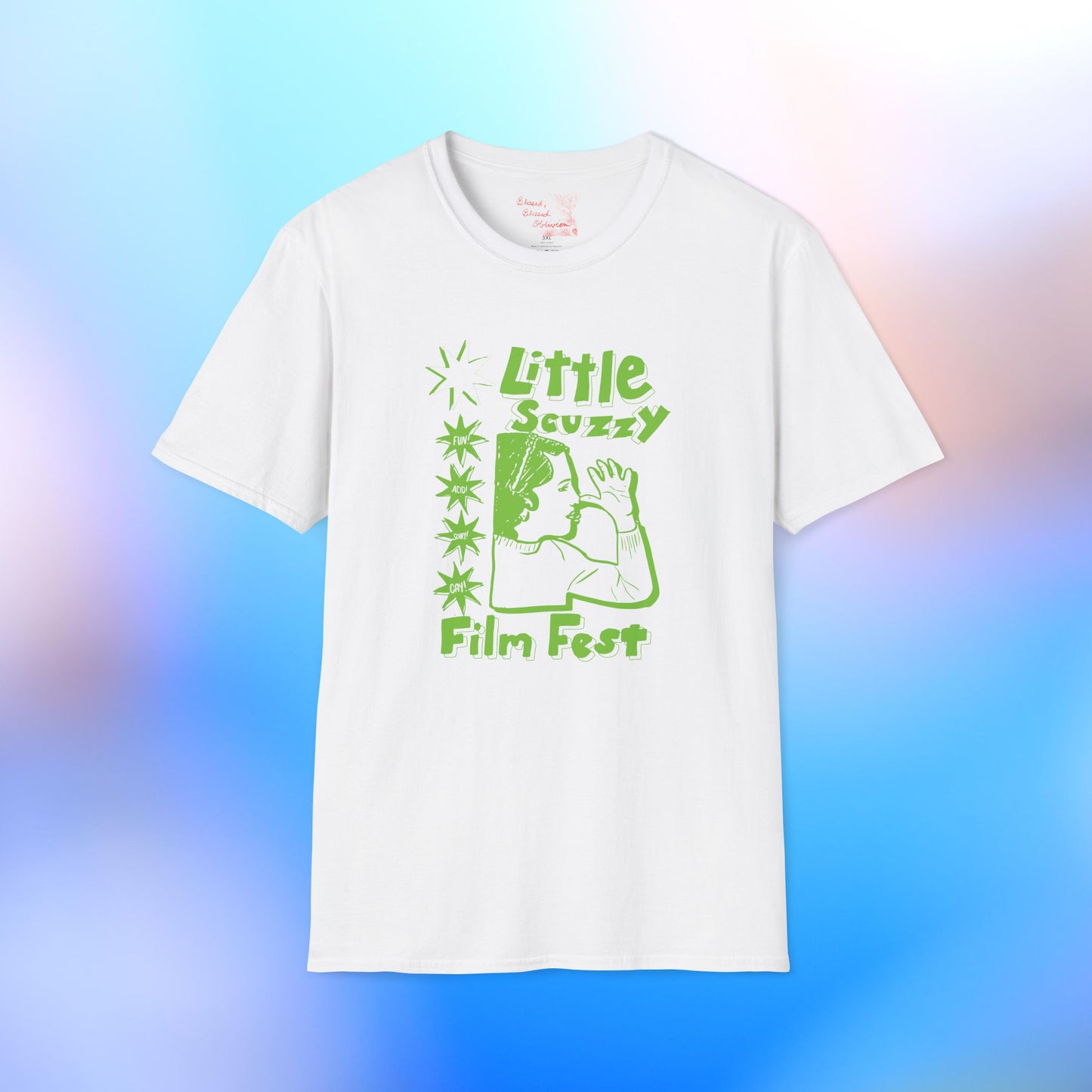 Little Scuzzy Film Fest 2023 Shirt Design - Unisex Softstyle T-Shirt