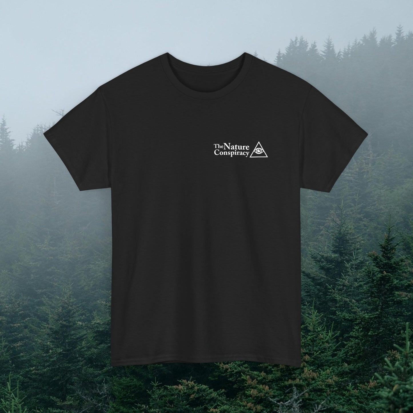 The Woods are Out There, The Nature Conspiracy Unisex Heavy Cotton Tee