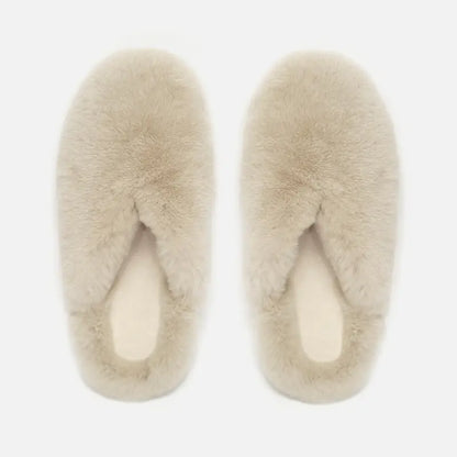 Warm Non-slip Silent Baotou Home Slippers