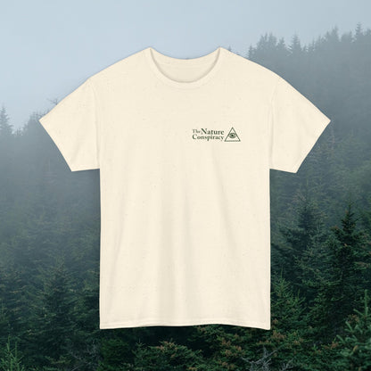 The Woods are Out There, The Nature Conspiracy Unisex Heavy Cotton Tee