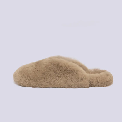 Warm Non-slip Silent Baotou Home Slippers