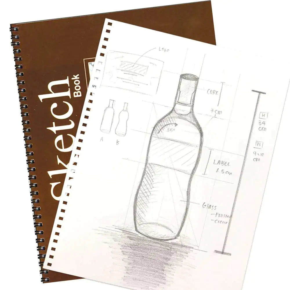 Sketch Pad Side Bound Spiral, 8.5″X 11″(30 Ct.)
