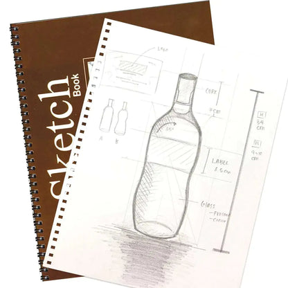 Sketch Pad Side Bound Spiral, 8.5″X 11″(30 Ct.)