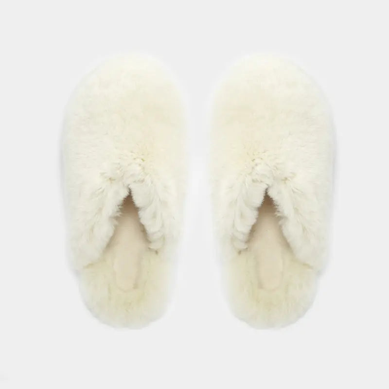 Warm Non-slip Silent Baotou Home Slippers