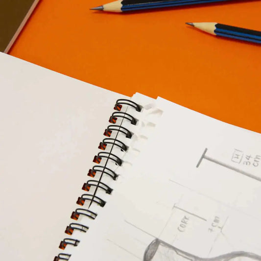 Sketch Pad Side Bound Spiral, 8.5″X 11″(30 Ct.)