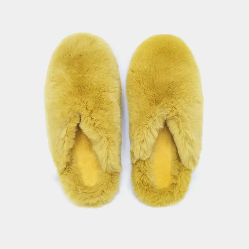 Warm Non-slip Silent Baotou Home Slippers