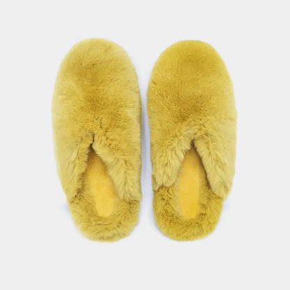 Warm Non-slip Silent Baotou Home Slippers