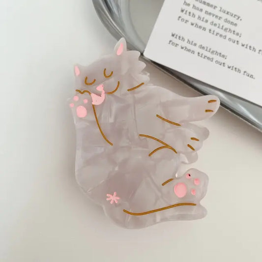 Korean Acetate Corgi Dog Hairpin and Clip Accessories