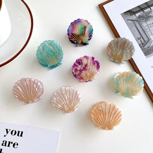 Medium Acetate Shell Hairpin Side Clip Accessories