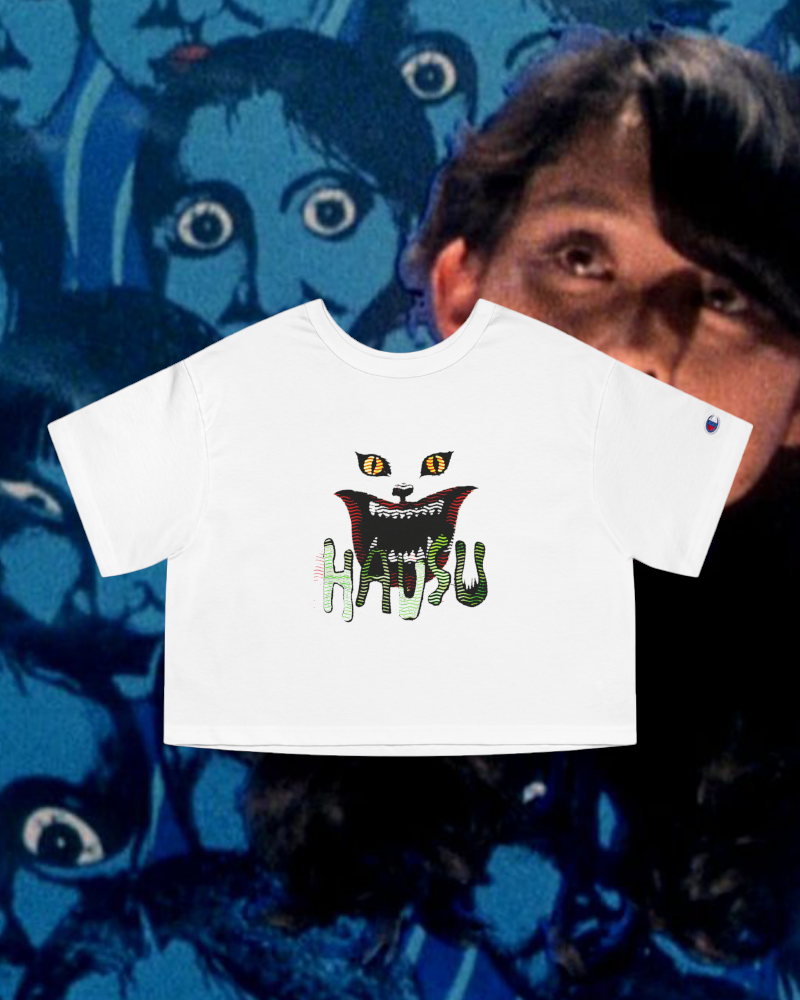 Cult Classic Horror Hausu House  - Champion Women's Heritage Cropped T-Shirt