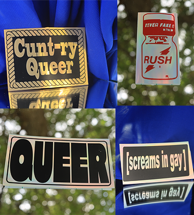 Queer Pride Metallic Sticker Pack