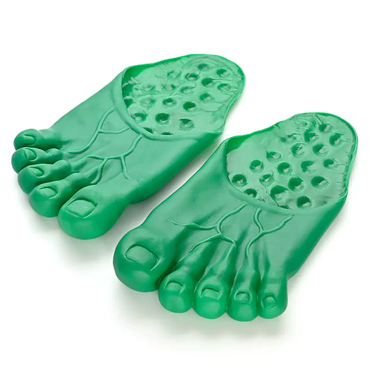 Tricky Spoof Slippers - Fake Barefoot Shoe Design